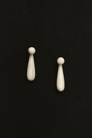 Small Angelika Earrings in Vegetable Ivory - Sophie Buhai