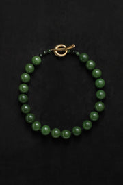 MEDIUM BOULE COLLAR IN JADE - Sophie Buhai