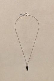 Tiny Spear Pendant in Onyx - Sophie Buhai