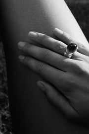 Small Awakening Ring in Onyx - Sophie Buhai