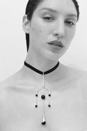 Chandelier Choker in Onyx - Sophie Buhai