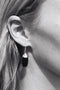 Sophie Buhai - Dripping Stone Earrings in Onyx