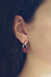 Everyday Earrings in Carnelian - Sophie Buhai