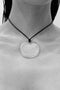 Sophie Buhai - Medium Full Moon Pendant in Quartz