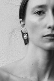 GOLD DOUBLE PEARL EARRINGS - Sophie Buhai