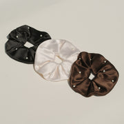 Pearl Satin Scrunchie - Sophie Buhai