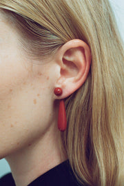 Small Angelika Earrings in Jasper - Sophie Buhai