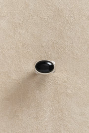 Small Awakening Ring in Onyx Size 8 - Sophie Buhai