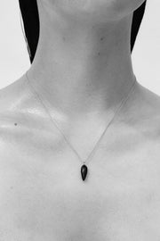 Tiny Spear Pendant in Onyx - Sophie Buhai